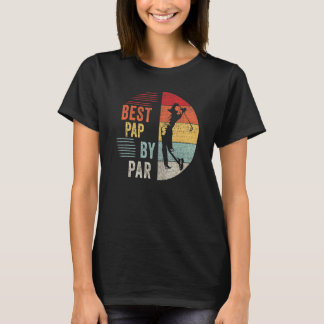 Mens Golf Best Pap by Par Daddy Golfer Vater's Da T-Shirt