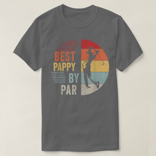 Mens Golf Best Pappy Par Grandpa Golfer Vater' T-Shirt (Design vorne)