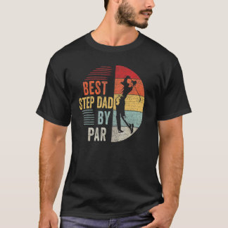 Mens Golf Best Step Vater Par Daddy Golfer Vater T-Shirt