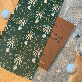 Mens Golf Clubs & Balls - Geschenk Seidenpapier