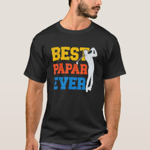Mens Golf Pun Vatertag für Vater Bester Papar je T-Shirt