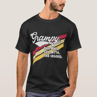 Mens Grampy den Mann, den Mythos, den Vater der Le T-Shirt