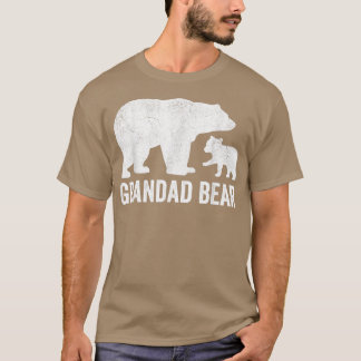 Mens Grandad Bären Väter Day Shirts, Funny Cub Ki T-Shirt