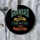 Mens Grandad, der legendäre Großvater Button (Beispiel)