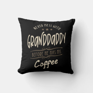 Mens Granddaddy Coffee Grandpa-Geschenk Kissen