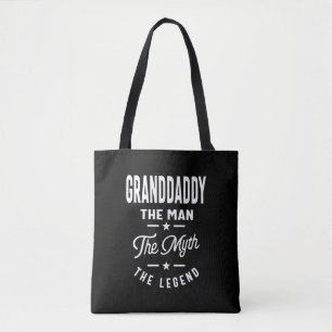 Mens Granddaddy der Mann, der Mythos, die Legende Tasche