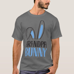 Mens Grandpa Bunny Costume Funny Family Match E T-Shirt