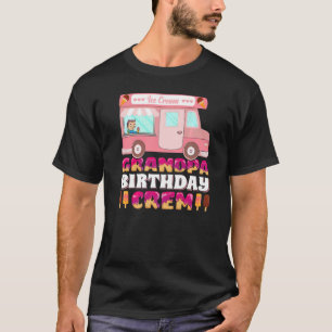 Mens Grandpa Geburtstags-Crew Ice Ristorante da Va T-Shirt