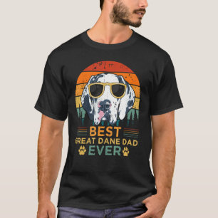 Mens Great Dane Hund Vintag Bester Großer Dane Vat T-Shirt