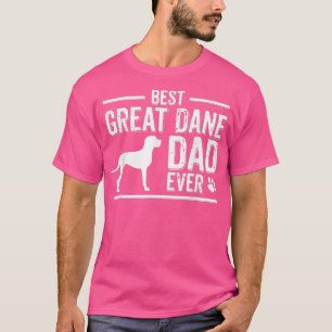 Mens Great Dane Vater Bester Hundebesitzer jemals T-Shirt