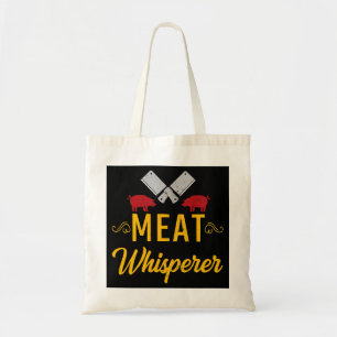 Mens GRILLEN Meat Whisperer Beef Barbecue Master Tragetasche