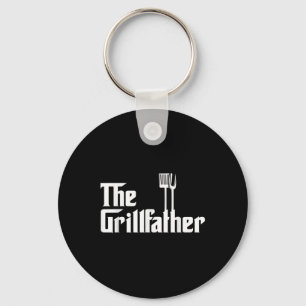 Mens Grillvater Funny Grillen Grill Koch Schlüsselanhänger