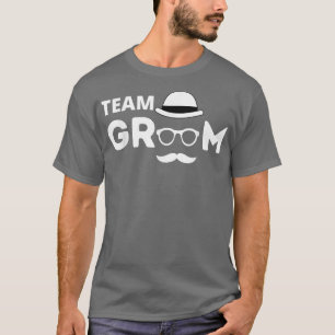 Mens Groom Bachelor Party Trauzeugen für Hochzeite T-Shirt