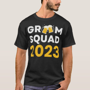 Mens Groom Squad Bachelor Party Drink Team Groo T-Shirt