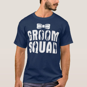 Mens Groom Squad Bachelor Party  T-Shirt