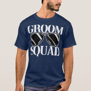 Mens Groom Squad Groomsmen Bachelor Party T-Shirt