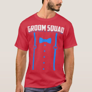 Mens Groom Squad Trauzeuge Heiraten Funny Bachelor T-Shirt