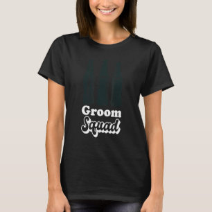 Mens Groom Squad Wedding Bachelor Party Stag Do B T-Shirt