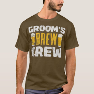 Mens Groom Trauzeugen Bachelor Party Biertrinkung T-Shirt