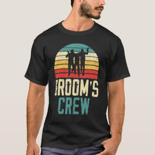 Mens Grooms Crew Groom Squad Stag Night Bachelor T-Shirt