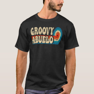 Mens Groovy Abuelo 70er Ästhetische Nostalgie der  T-Shirt