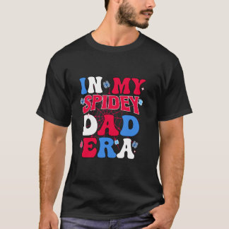 Mens Groovy Mama und Daddy Spidey Vater in meinem  T-Shirt