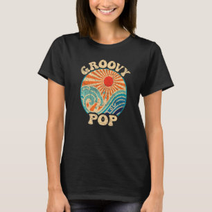 Mens Groovy Pop 70er Ästhetische Nostalgie Ret 197 T-Shirt