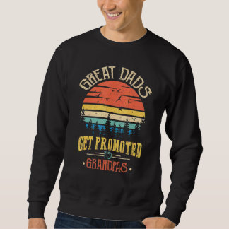 Mens große Vater werden zu Grandpas Grandfath befö Sweatshirt