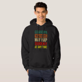 Mens Großvater warnt möglicherweise plötzlich zu j Hoodie (Vorne ganz)