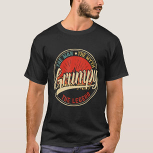 Mens Grumpy Der Mann der Mythos der Legende lustig T-Shirt