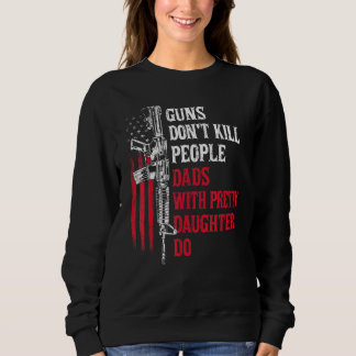 Mens Guns töten Menschen nicht mit Hübschen Toten  Sweatshirt