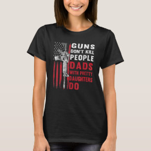 Mens Guns töten Menschen nicht mit Hübschen Toten T-Shirt