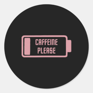 Mens Gym Pump Cover Cover Cover Bitte rosa Kaffee Runder Aufkleber