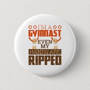 Mens Gymnastics Boy Gymnast Handgriff Ripped Rings Button