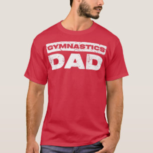 Mens Gymnastics Vater Vatertag  T-Shirt