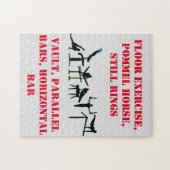 Mens Gymnastik Puzzle für Jungen! (Horizontal)