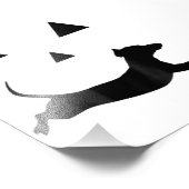 Mens Halloween Pumpkin Dackel Jack-O-Lantern C Fotodruck (Ecke)