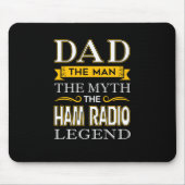 Mens Ham Radio Vater Shirts Geschenke für Vater - Mousepad (Vorne)
