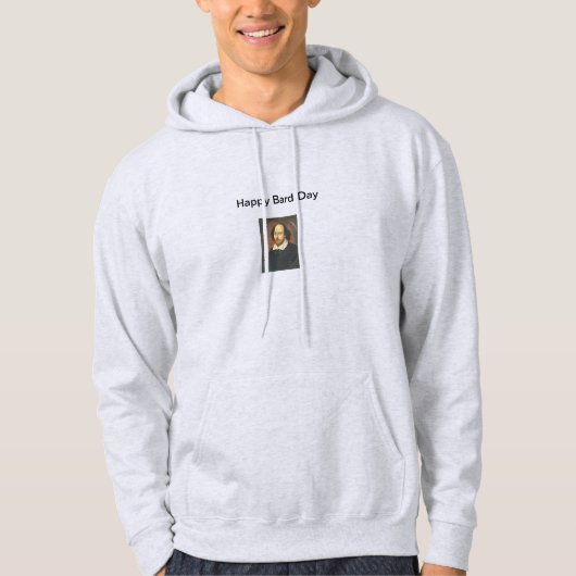 Men's Happy Bard Day Hoodie (Vorderseite)