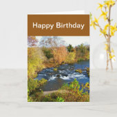 Mens Happy Birthday Shoal Creek Missouri Karte (Gelbe Blume)