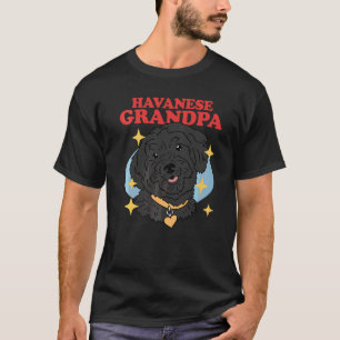 Mens Havanese Grandpa Dog Eigentümer Havanese T-Shirt