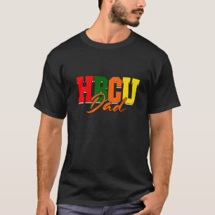 Mens Hbcu Vater Historisch Black Uni gebildet T-Shirt