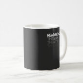 Mens Head Honcho Gift Man Myth The Legend Kaffeetasse (VorderseiteRechts)