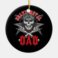 Mens Heavy Metal Vater Rock Band Metalhead Heavy M