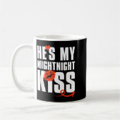 Mens He's My Midnight Kiss Happy New Year Matching Kaffeetasse (Links)