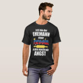 Mens Hessen Sprichwort Husband Einer Hessin T-Shirt (Vorne ganz)