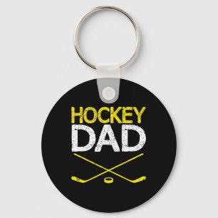 Mens Hockey Vater Vintag Vatertag Sommer Winter Schlüsselanhänger