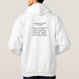 Mens Hoodie mit Sponsoren