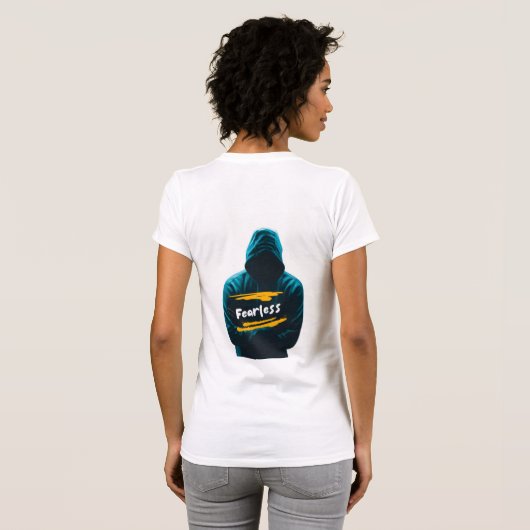 Mens hoodie  T-Shirt (Schwarz voll)