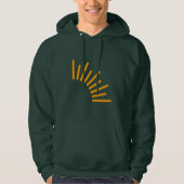 Men's hoodie - various color, logomark and back (Vorderseite)